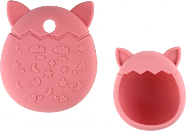 Custodia in Silicone Rosa Cipria per Tamagotchi