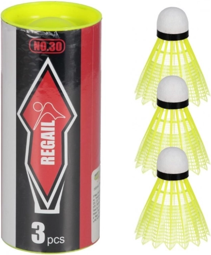 Volani da badminton in tubo 3 pz