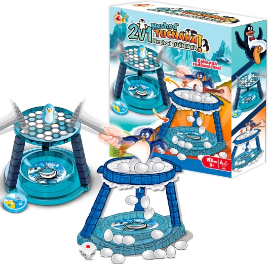 Studo Games 2in1 Non far cadere il pinguino – gioco di abilità per famiglie
