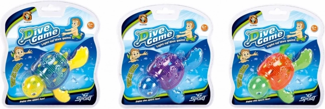 Tartaruga subacquea luminosa DIVE GAME