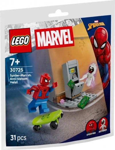 Set di costruzione Super Heroes Spider-Man vs. Anti-Venom – rapina