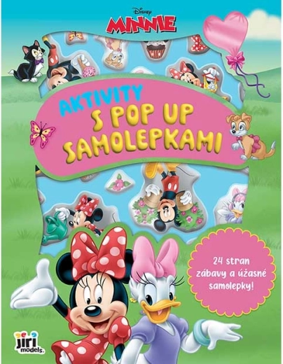 Attività con adesivi pop-up Minnie