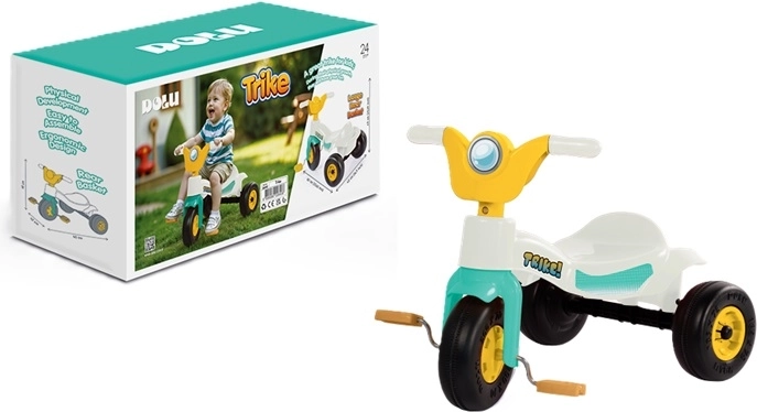 Triciclo per bambini DOLU bianco