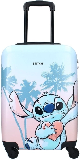 Valigia rigida da viaggio con ruote Stitch