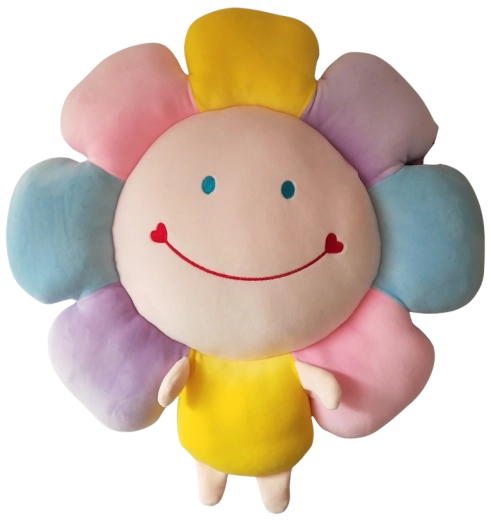 Cuscino a forma di fiore 38 cm