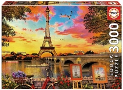 Educa puzzle Tramonto a Parigi 3000 pezzi