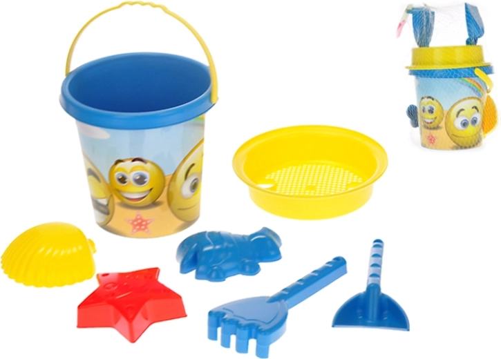 Set per sabbia Sorrisi, 7 pezzi