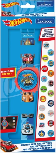 Orologio digitale proiettore HOT WHEELS di Lexibook con 20 immagini