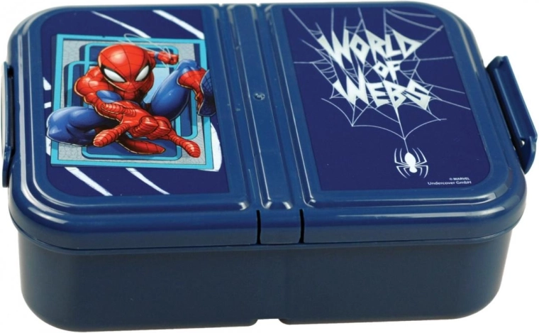 Portamerenda multicomparto Spiderman