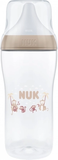 Biberon NUK Perfect Match con controllo della temperatura XL monkey 360 ml
