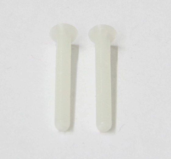 Viti svasate in poliammide M3 × 25 mm, 10 pezzi