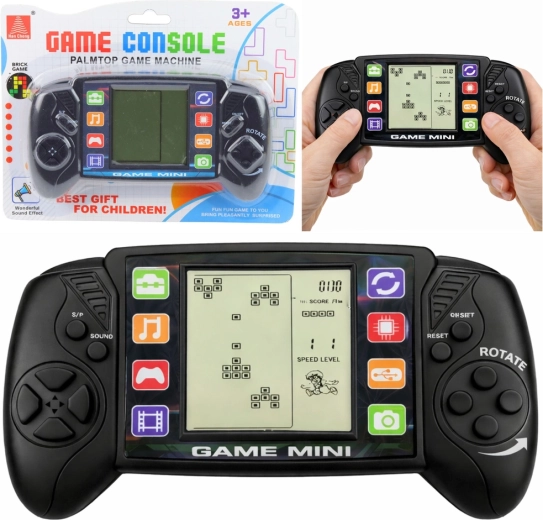 Console LCD portatile con gioco TETRIS – nera