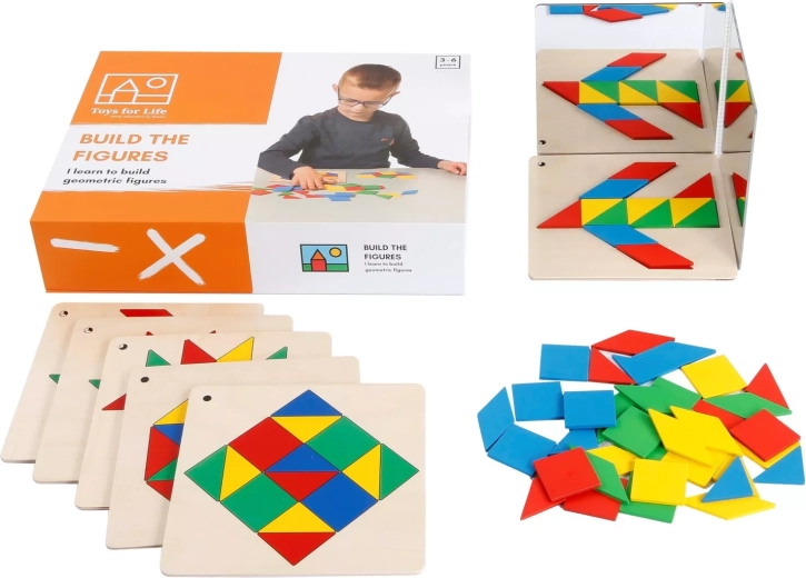 Toys for life mosaico in legno