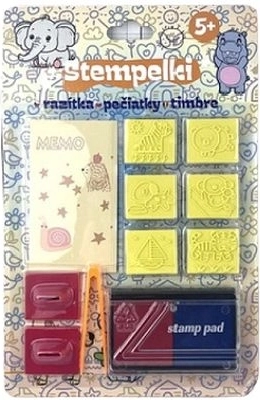 Set creativo di timbri per bambini