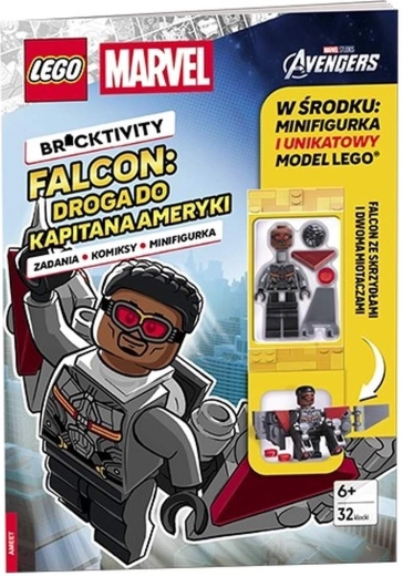 LEGO Marvel Avengers Falcon: carte delle sfide – il viaggio verso Captain America