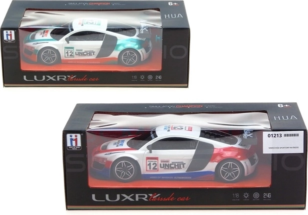 Auto RC sportiva con telecomando