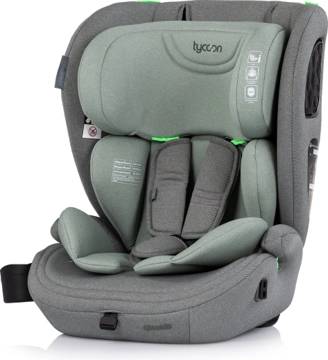 Seggiolino auto Chipolino Tycoon i-Size 76–150 cm basilico