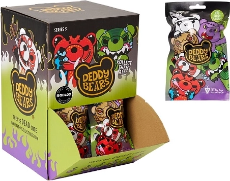 Deddy Bears Roblox portachiavi peluche serie 5 (blind bag)