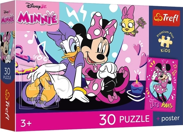 Puzzle Premium Plus Kids Minnie Gioiosa (30 pezzi)