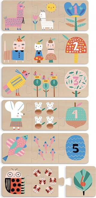 Vilac Puzzle in Legno Mamma e Cucciolo