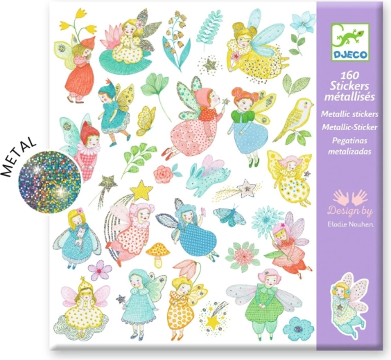 Adesivi fate scintillanti DJECO