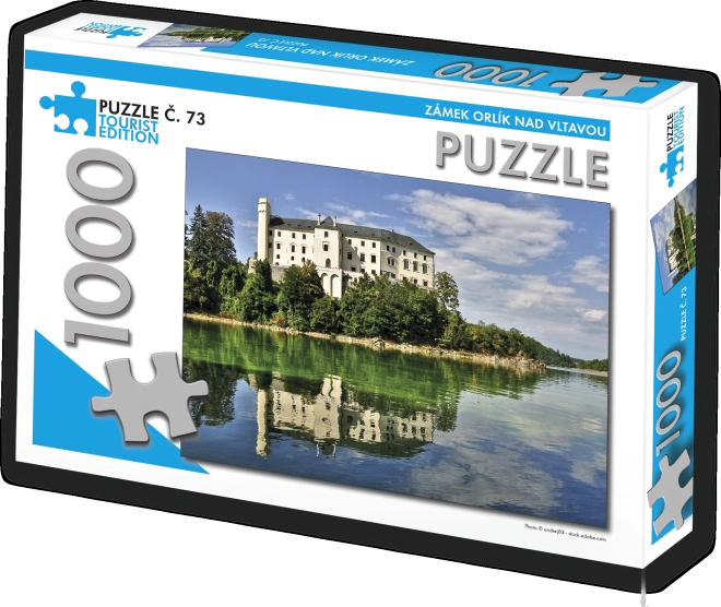 Puzzle Castello Orlík nad Vltavou 1000 Pezzi
