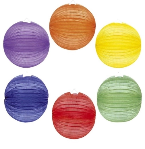 Lampioncino rotondo monocolore