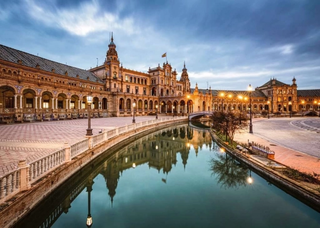 Puzzle Piazza di Spagna Roma 1000 pezzi