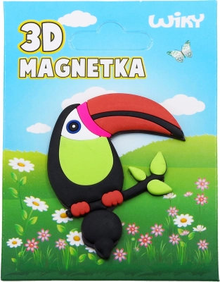 Magnete tucano 3D decorativo