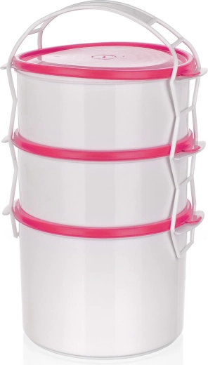 Portavivande APETIT 2×1 l + 1,5 l, set in plastica 3 pezzi