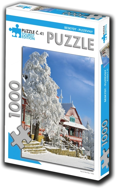 Edizione turistica puzzle Beskydy, Pustevny 1000 pezzi