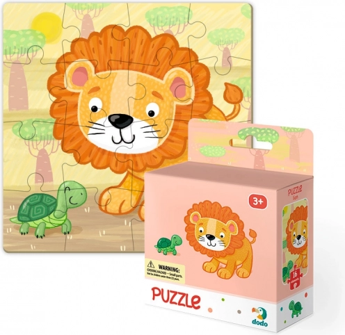 Puzzle leone 16 pezzi