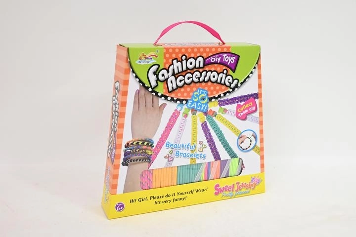 Kit creativo per intrecciare braccialetti