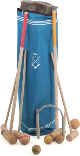 Set da croquet Vilac per la famiglia con borsa per il trasporto