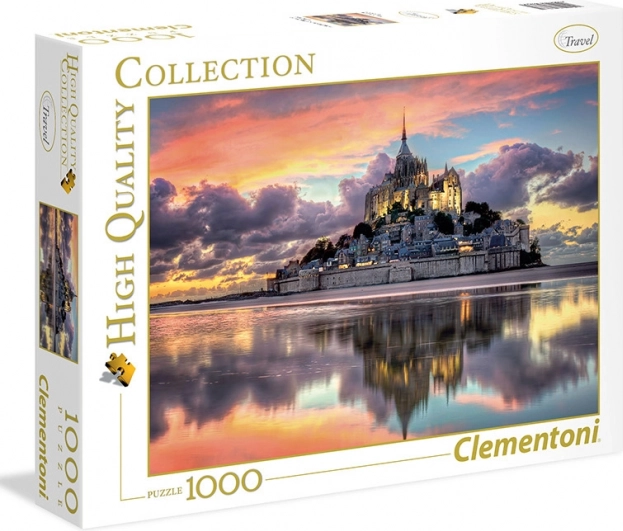 Puzzle 1000 pezzi Mont Saint-Michel