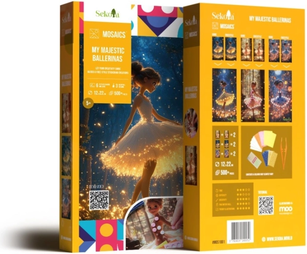 Sekoia Mosaics Ballerina – kit creativo a mosaico