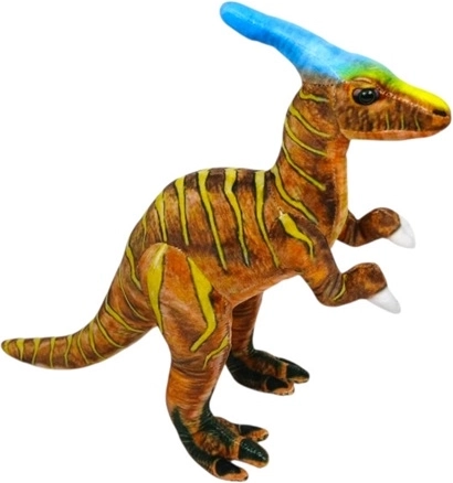 Dinosauro Parasaurolophus peluche 42 cm