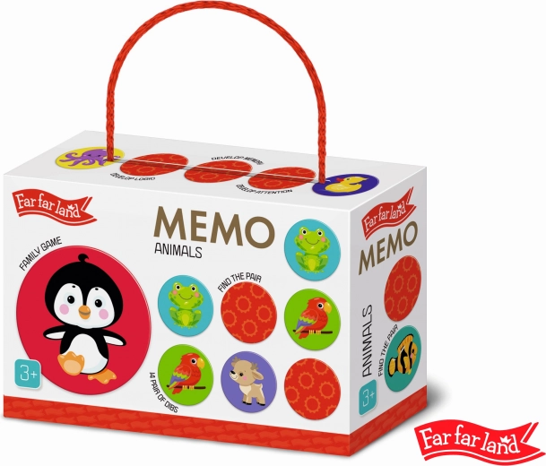 Pexeso animali rotondi Far Far Land