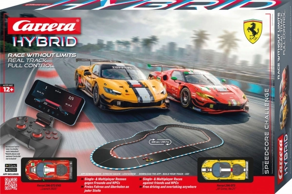 Pista Carrera Hybrid Speedcore Challenge