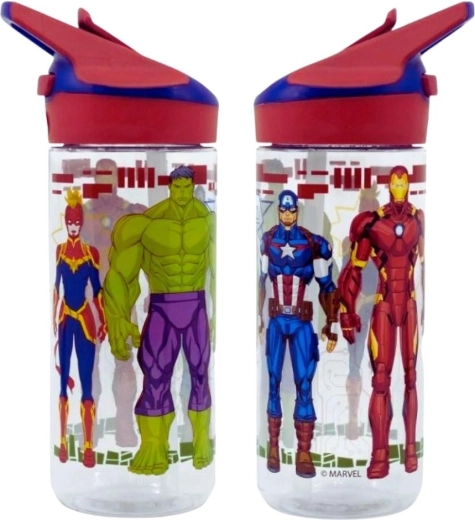 Bottiglia in plastica premium Avengers 620 ml
