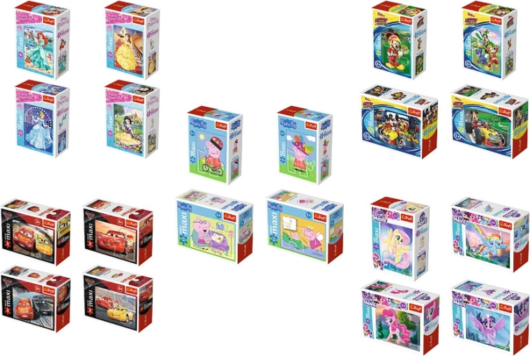 Puzzle Mini Maxi – colorati puzzle per i più piccoli, 20 pezzi