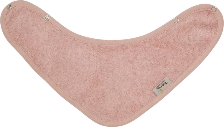 Bavaglino a bandana Timboo misty rose 36 × 22 cm