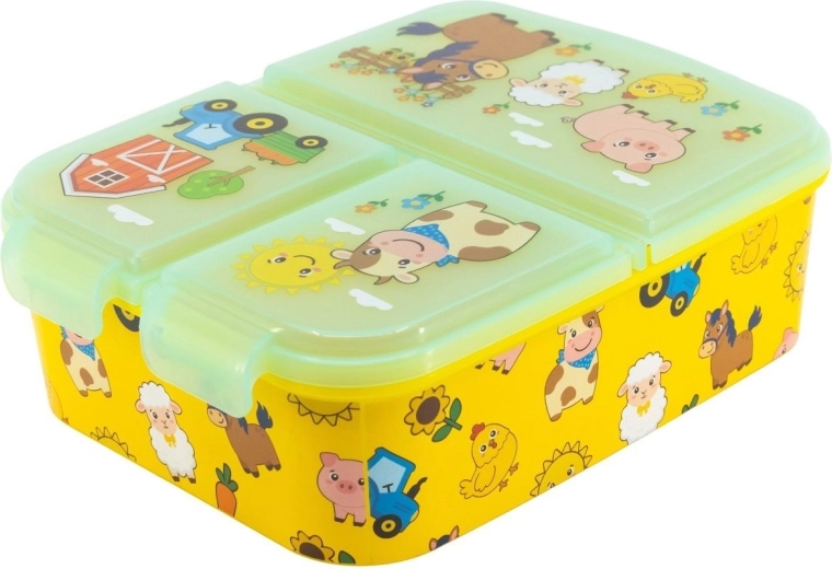 Grande lunch box Stor con scomparti – fattoria