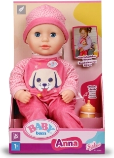Bambola BABY born Anna rosa scuro 36 cm