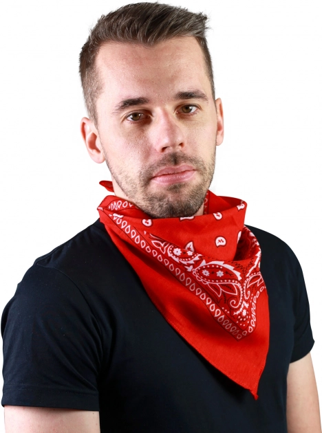 Fazzoletto cowboy rosso