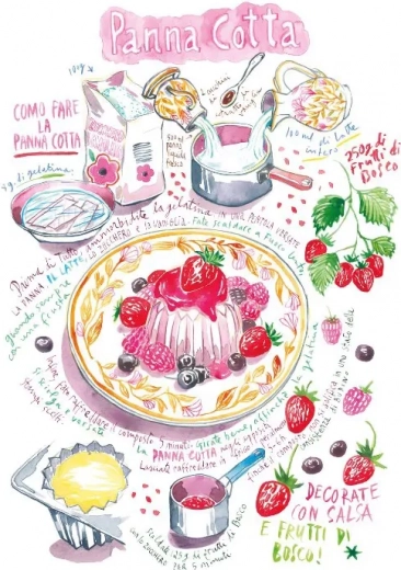 Puzzle Panna Cotta 1000 pezzi MAGNOLIA