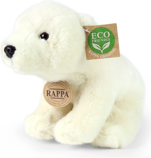 Orso polare di peluche 20 cm eco-friendly RAPPA