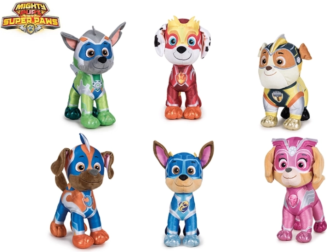 Peluches PAW PATROL Super Mighty Pups 19 cm