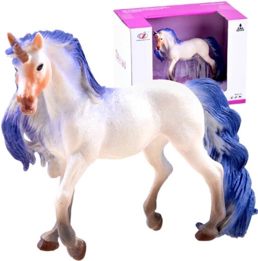 Figura di unicorno con criniera arcobaleno – Unicorno
