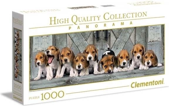 Puzzle Panorama 1000 Pezzi Beagle Clementoni